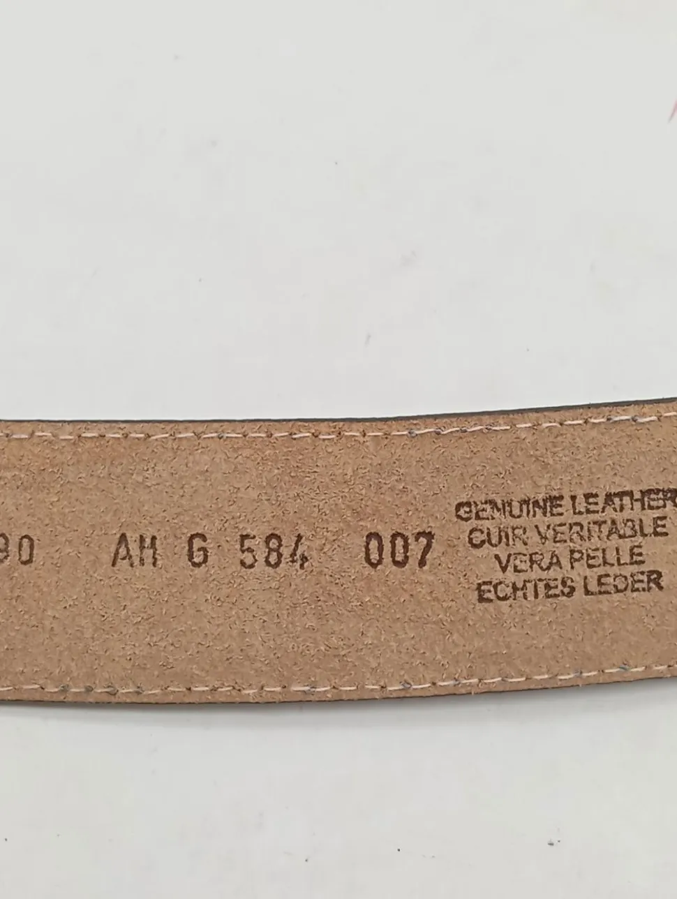 Ledergürtel Größe 90