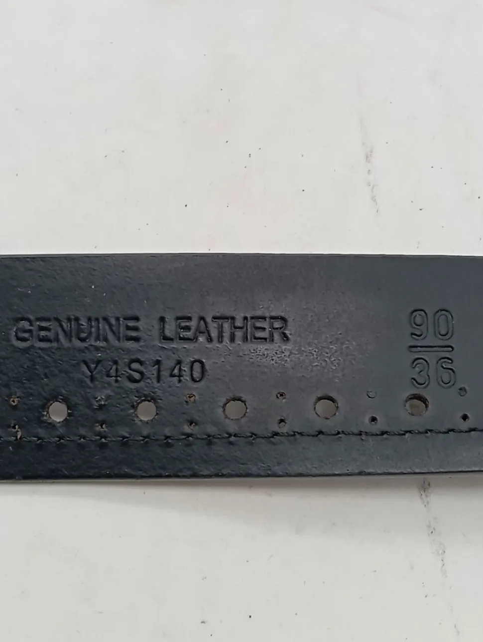 Ledergürtel Größe 90