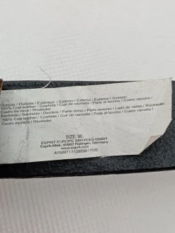 Ledergürtel Größe 90