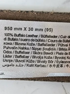 Ledergürtel Größe 95