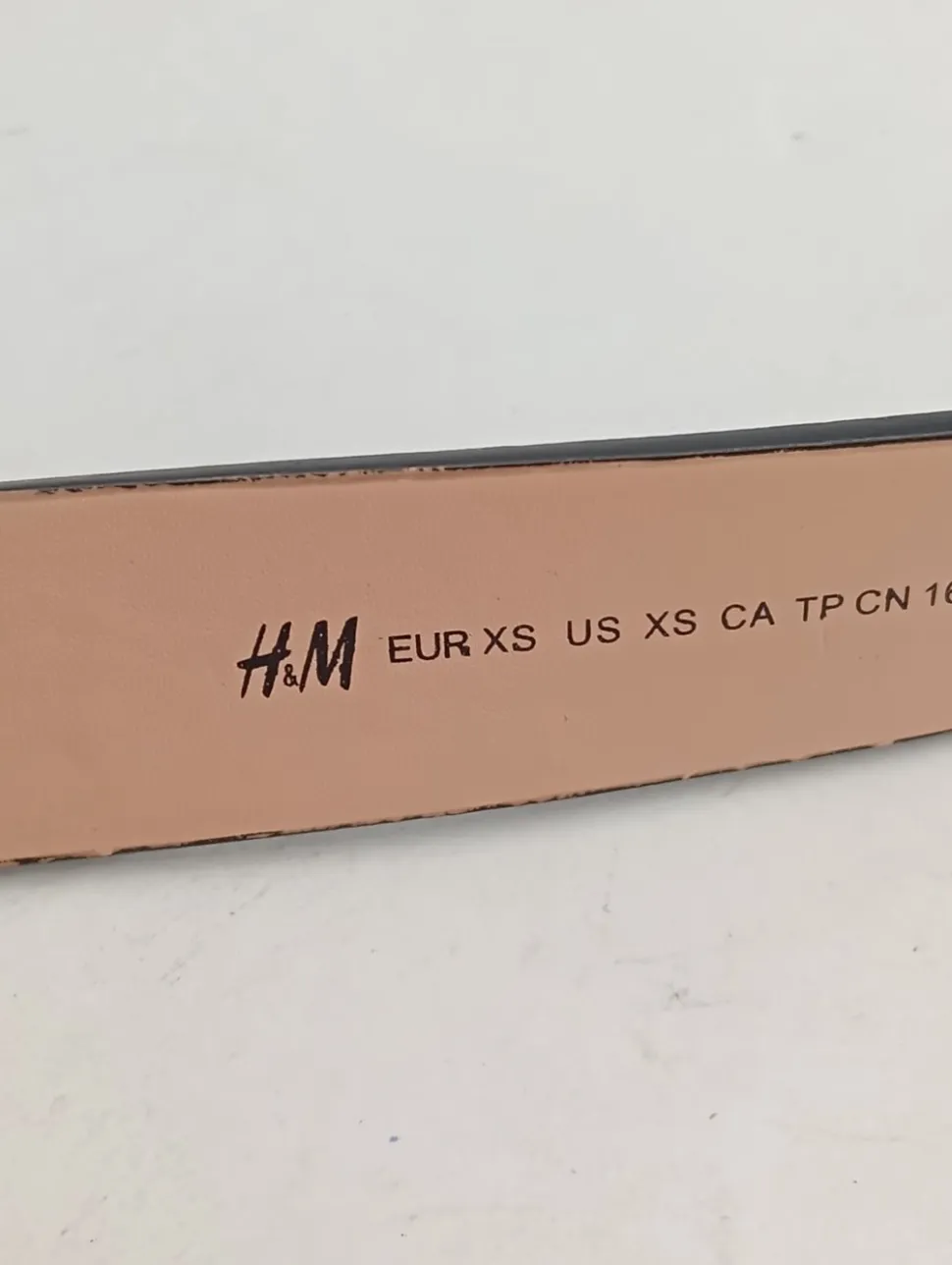 Lederimitatgürtel Größe 90