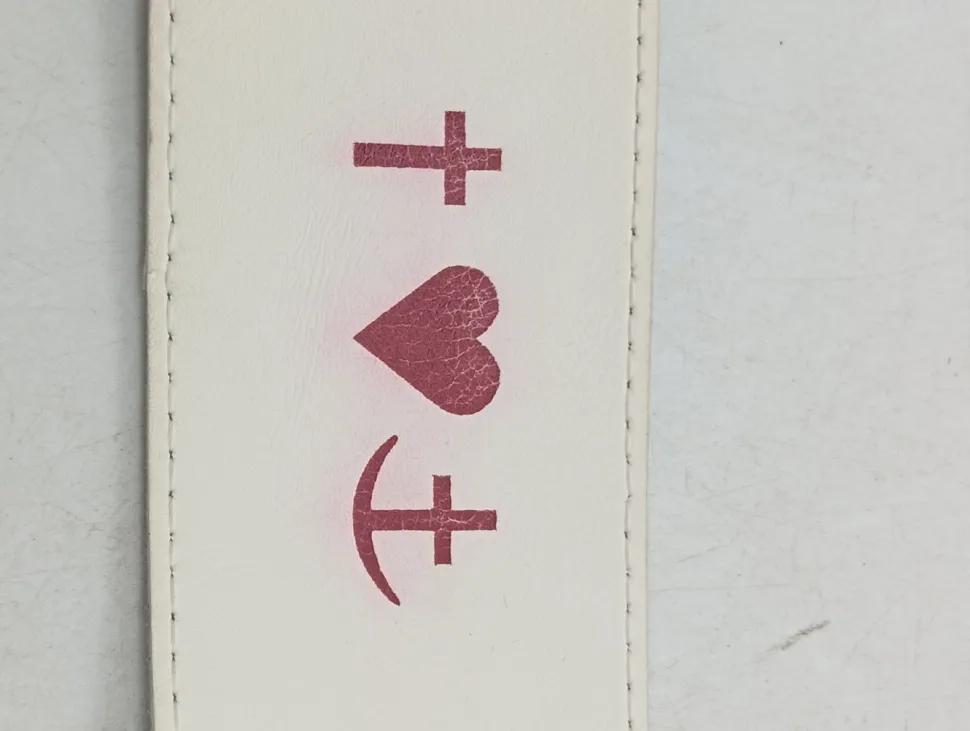 Lederimitatgürtel Größe 100