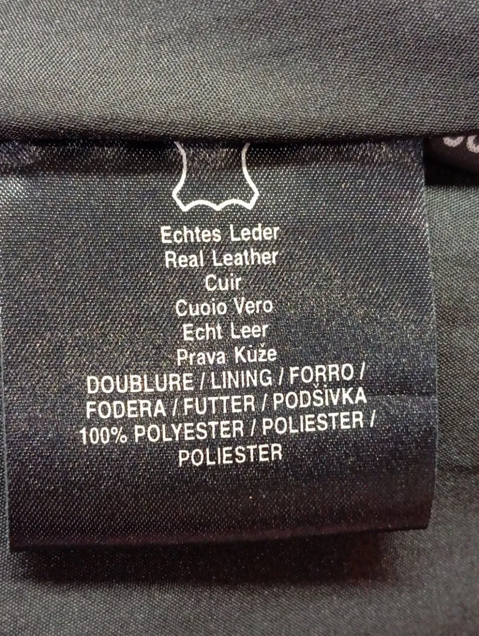 Ledermantel Größe 38