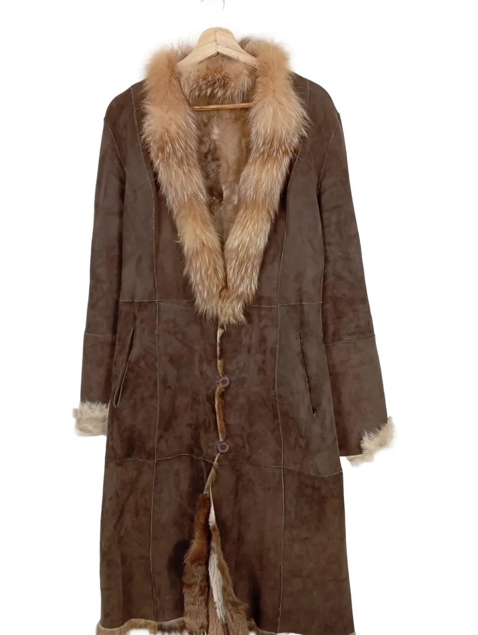 Ledermantel Größe 34