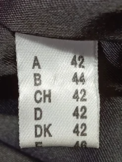 Lederweste Größe 42