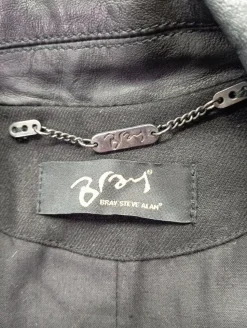 Lederweste Größe 38