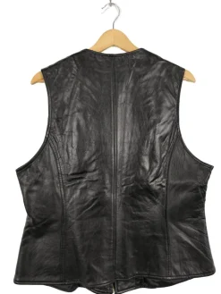 Lederweste Größe 42