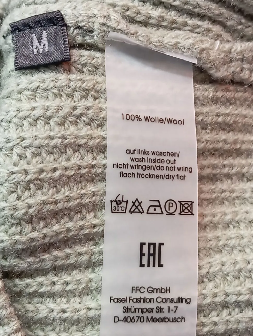 Longpullunder Größe 38