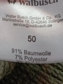 Longsleeve Größe 50