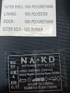 Overknees Größe 37