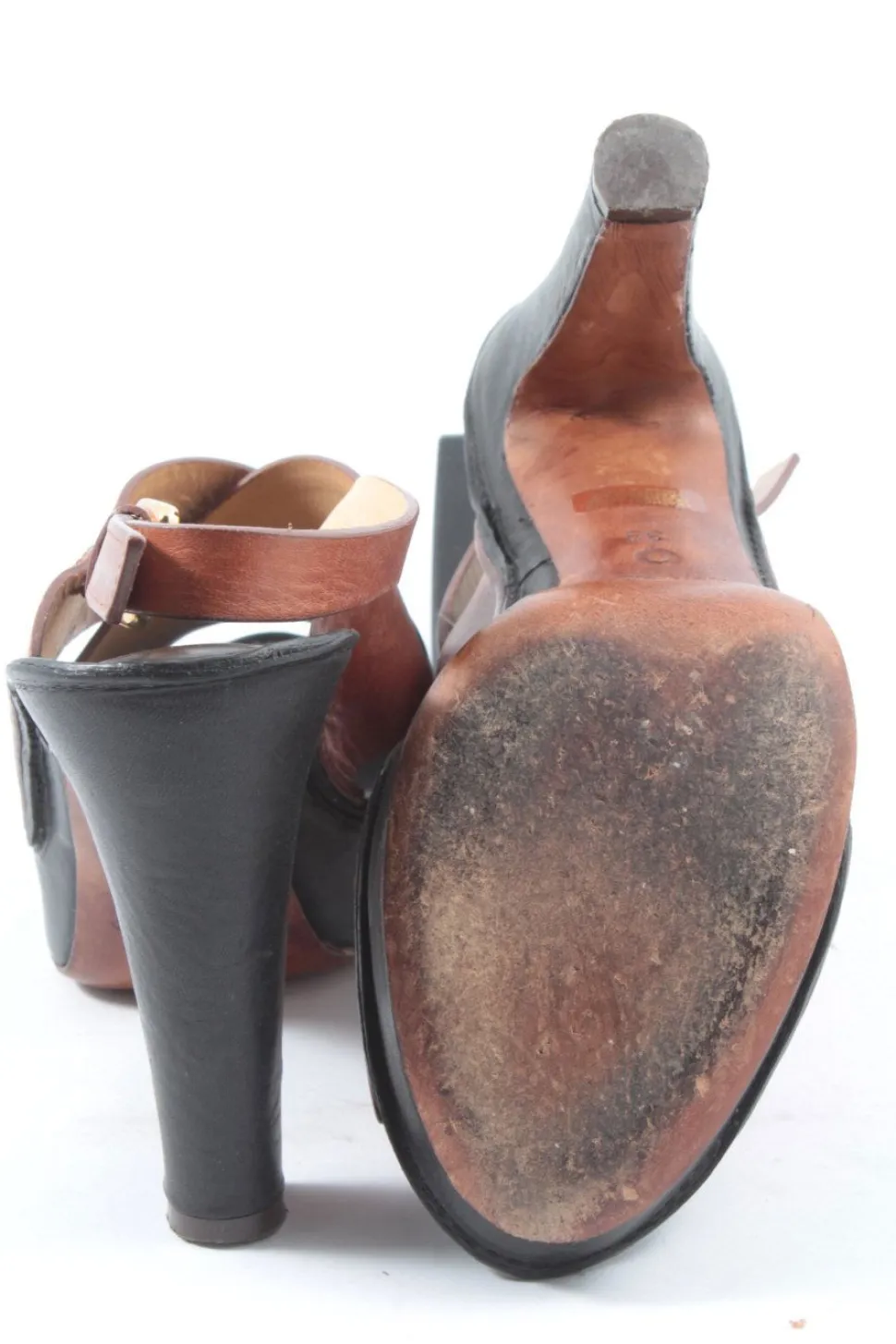 Plateau-Sandalen Größe 39