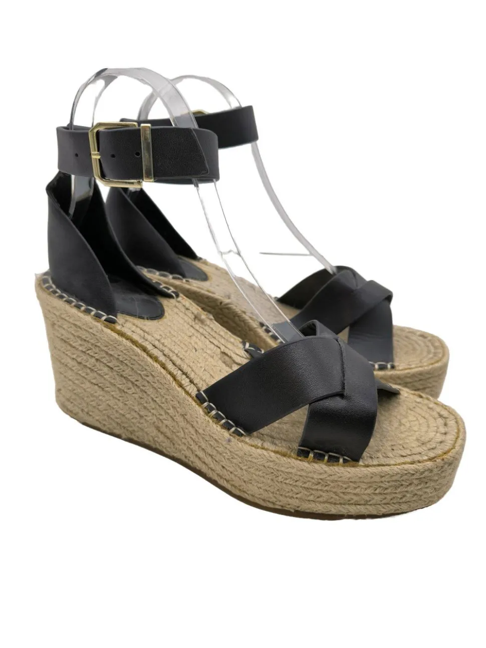 Plateau-Sandalen Größe 38