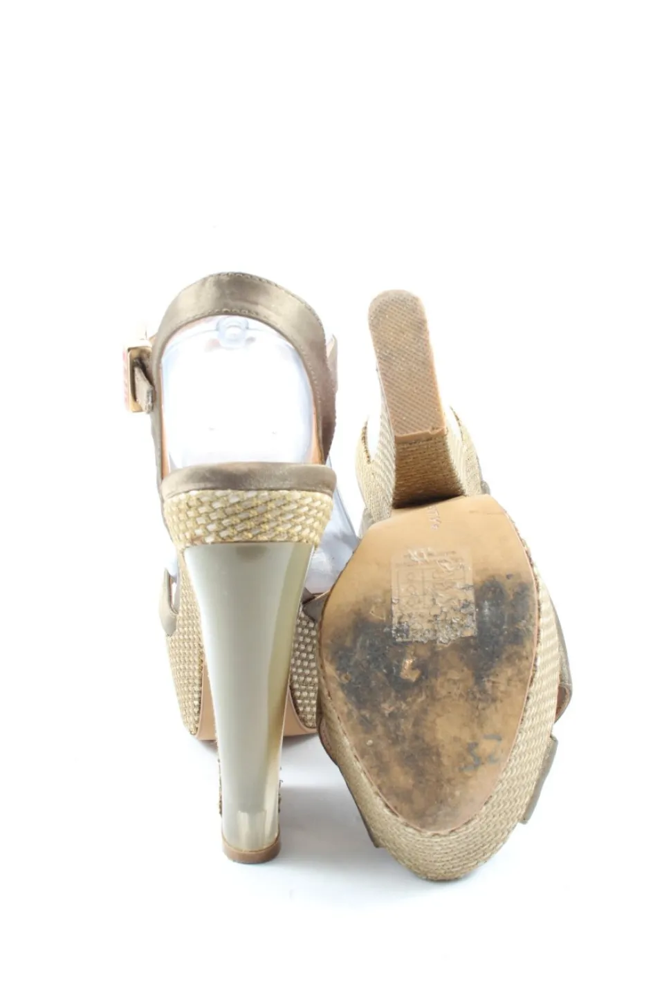 Plateau-Sandalen Größe 37