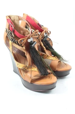 Plateau-Sandaletten Größe 39