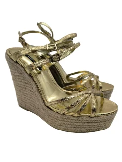 Plateau-Sandaletten Größe 37