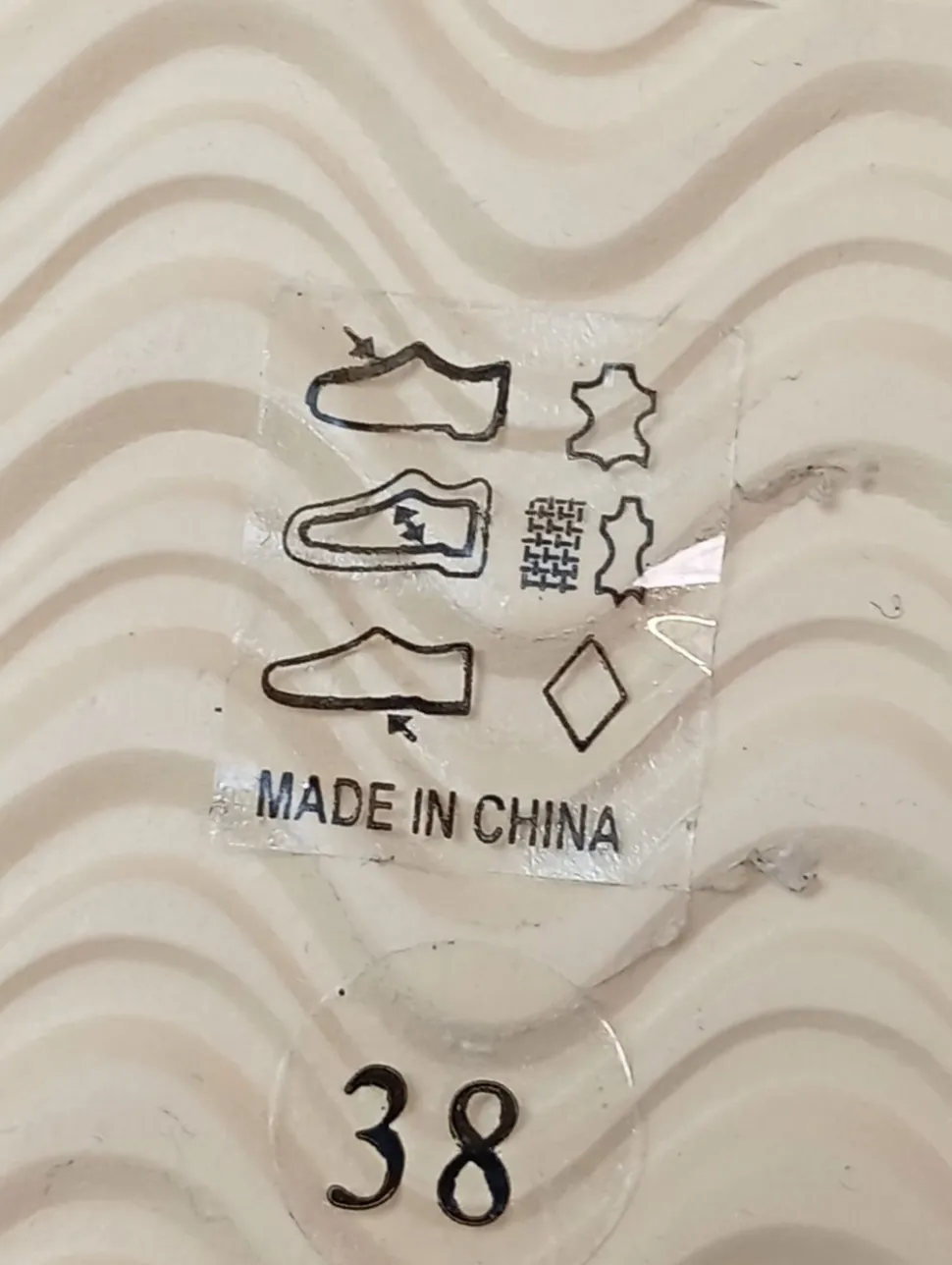 Plateau-Sandaletten Größe 38