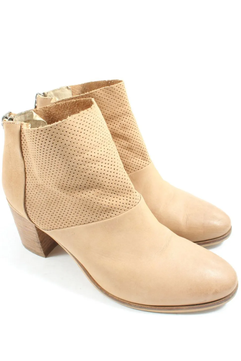 Reißverschluss-Stiefeletten Größe 39