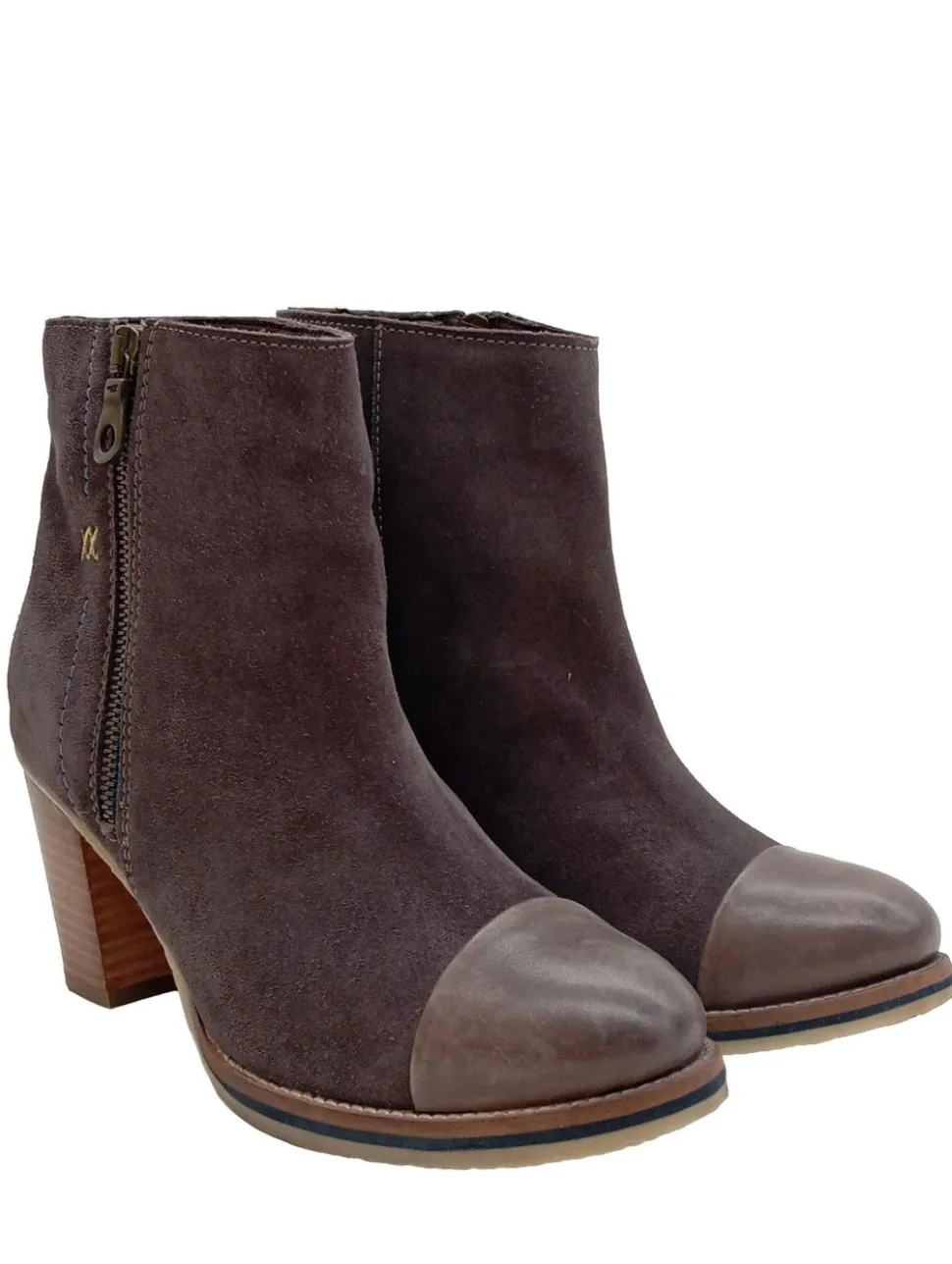 Reißverschluss-Stiefeletten Größe 38