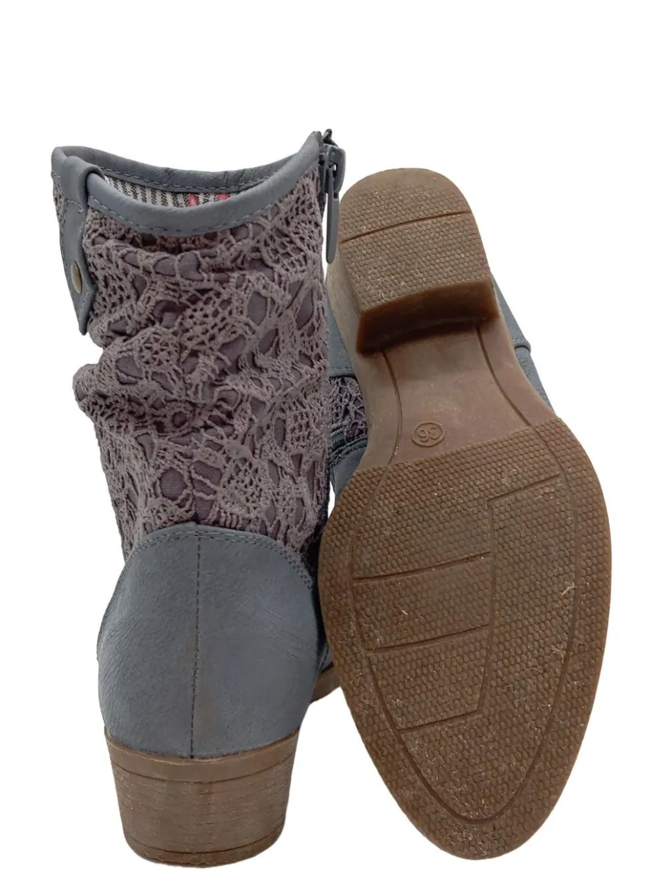 Reißverschluss-Stiefeletten Größe 36