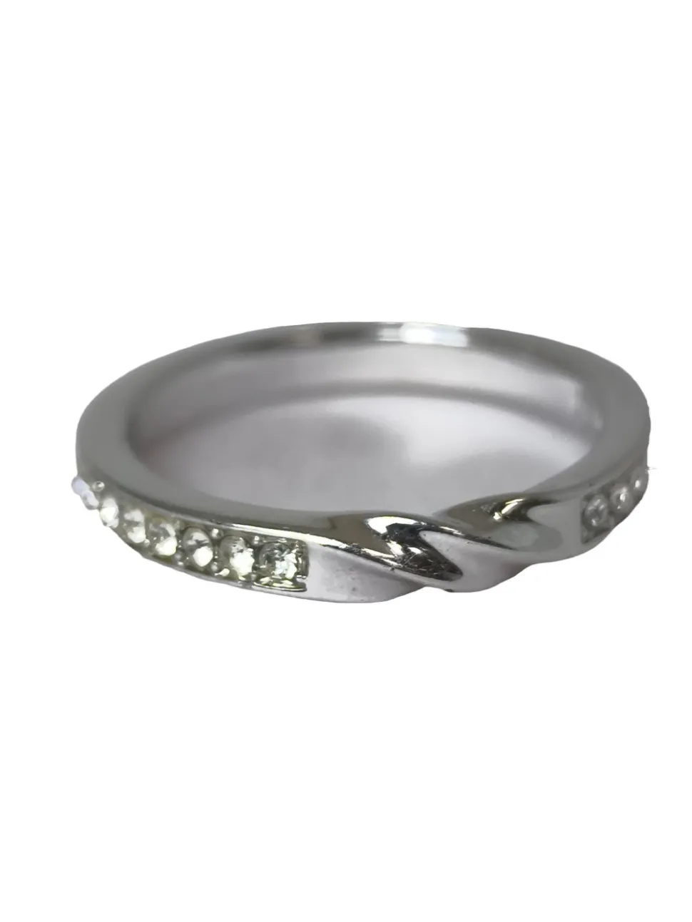 Ring mit Zierstein Größe 55