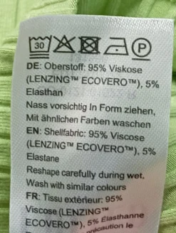 Rippshirt Größe 34