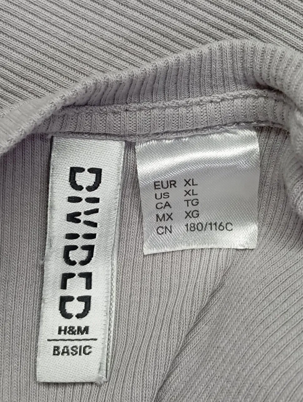 Rippshirt Größe 42