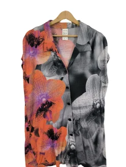 ärmellose Bluse Größe 46