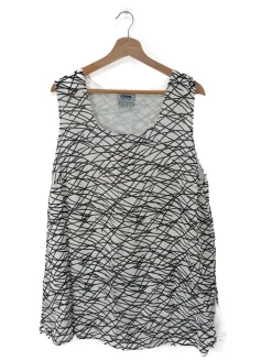 ärmellose Bluse Größe 48