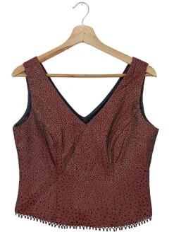 ärmellose Bluse Größe 40