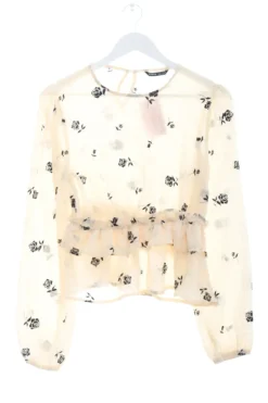 Rüschen-Bluse Größe 38