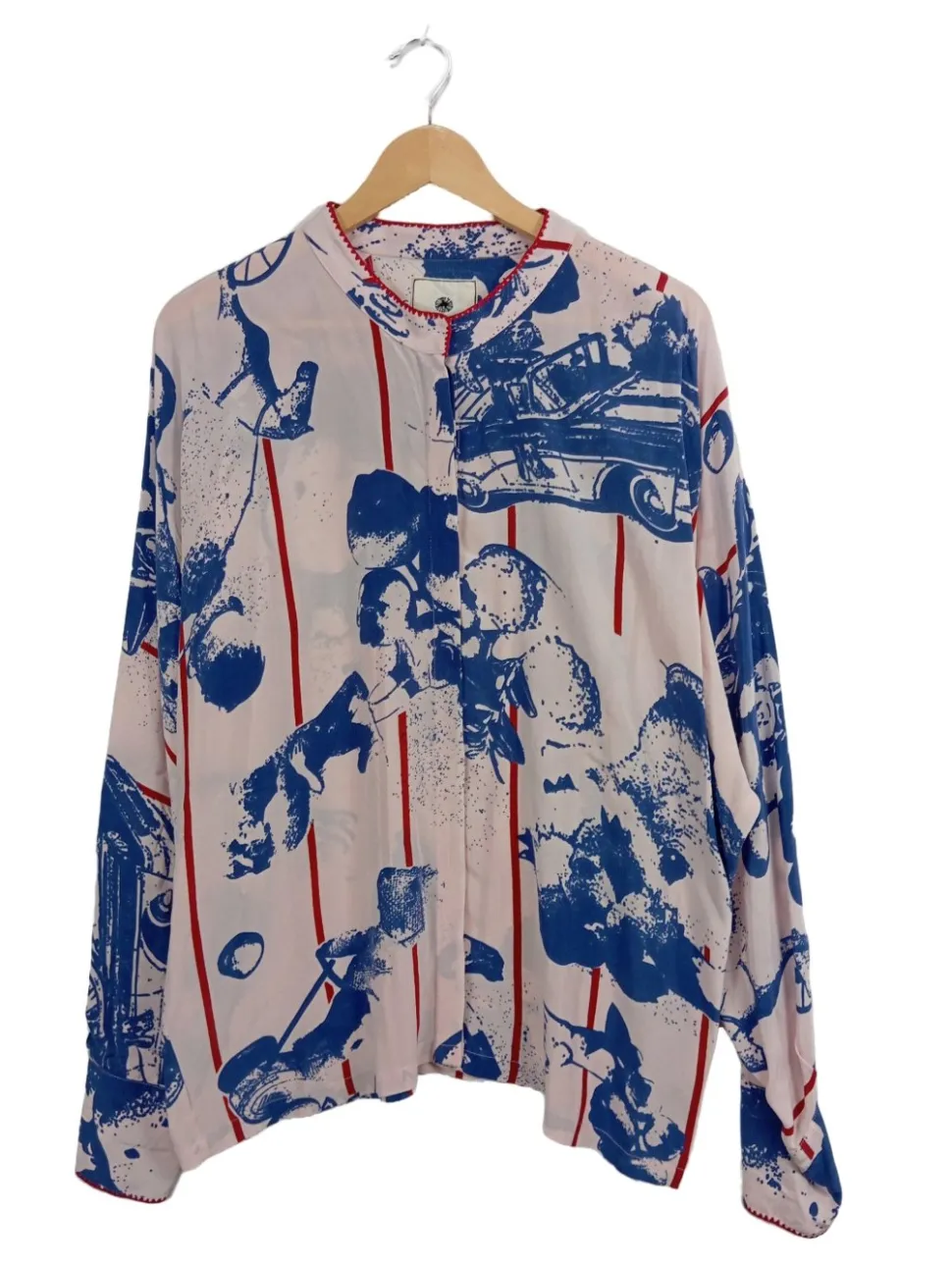 Seidenbluse Größe 46