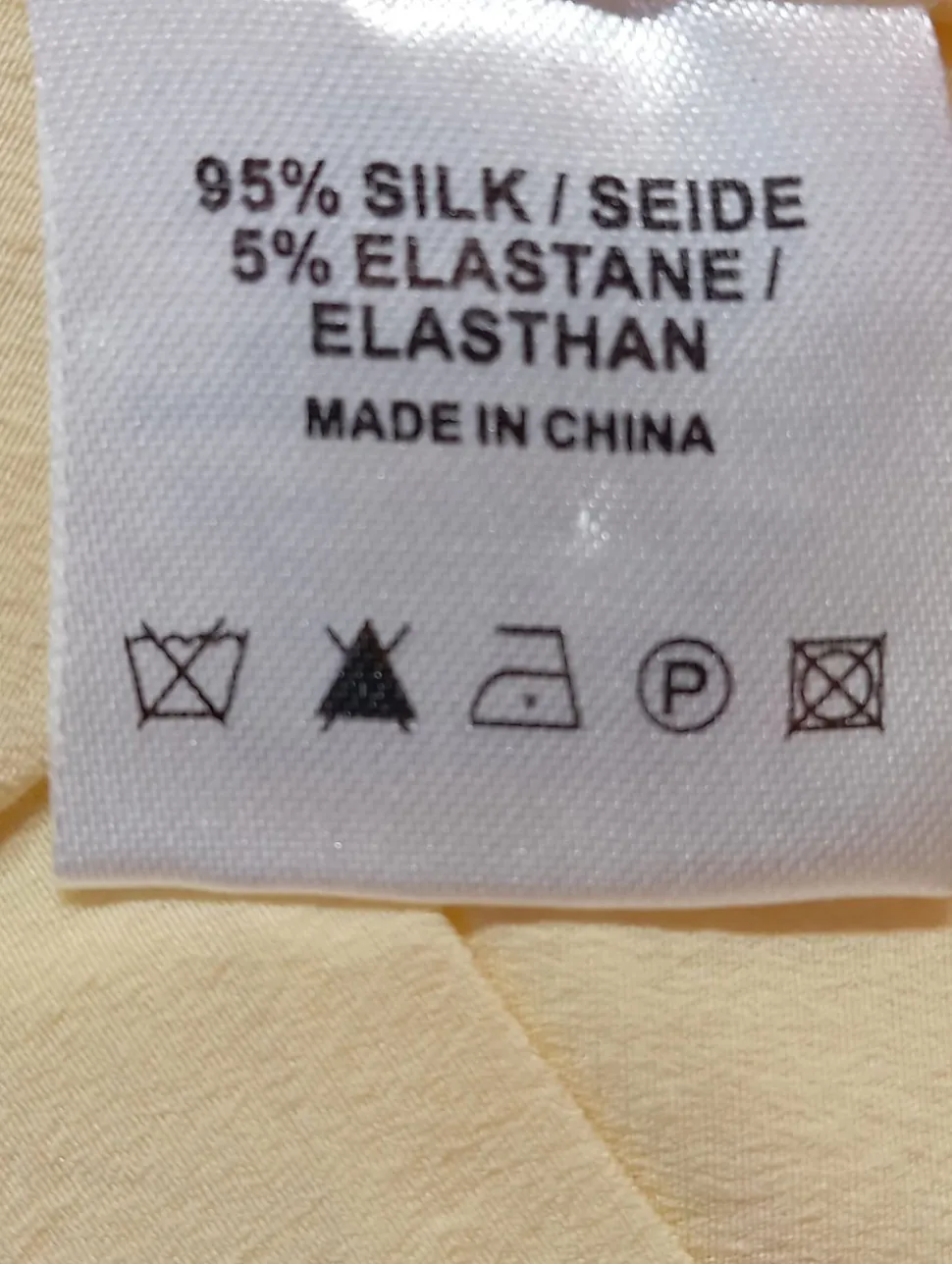 Seidenbluse Größe 36