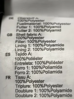 Steppweste Größe 36