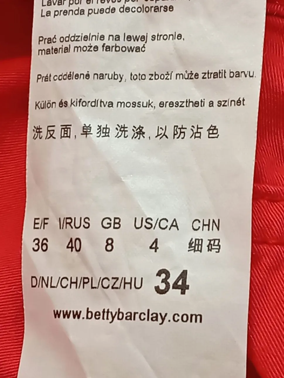 Stoffhose Größe 34