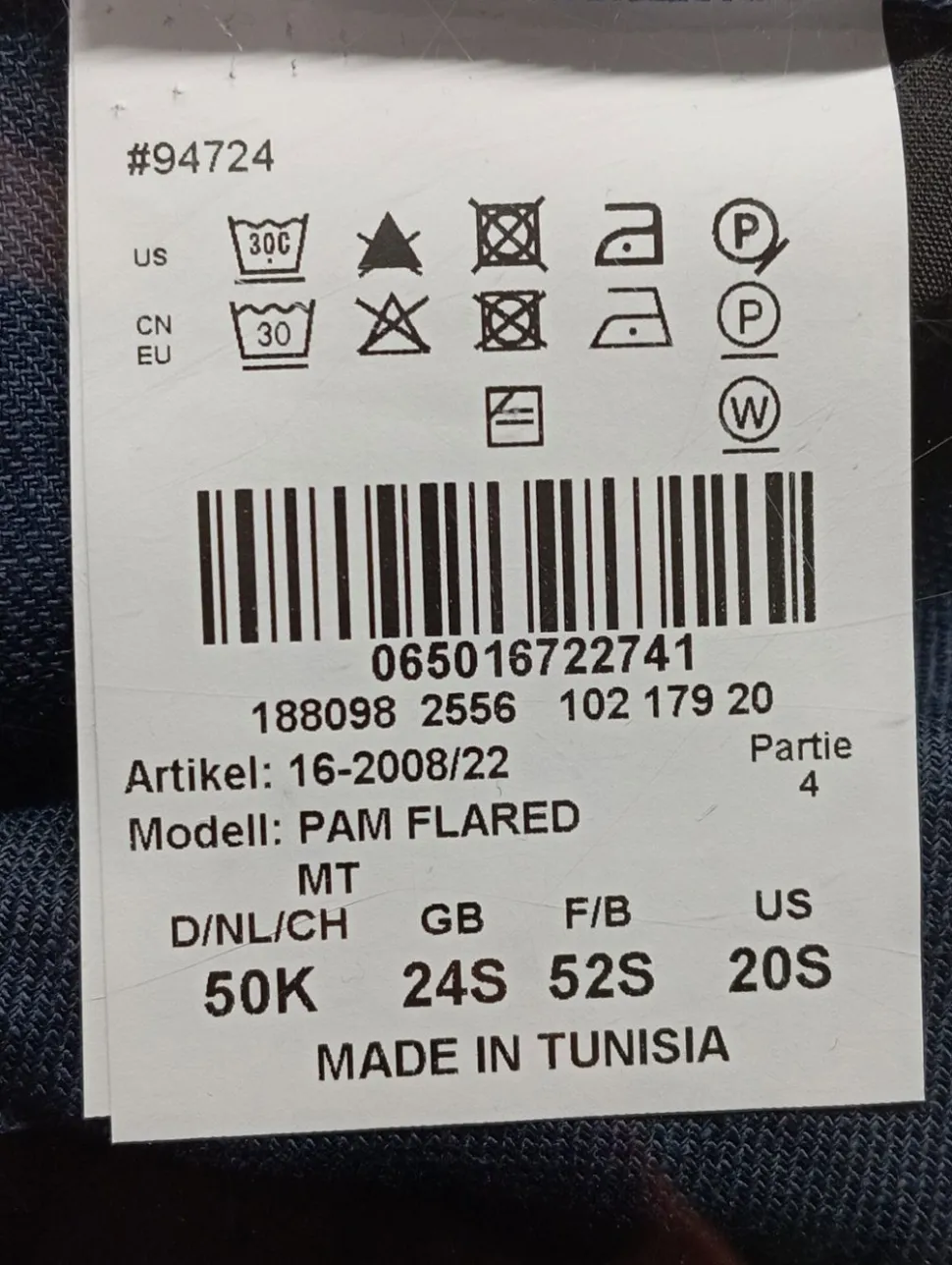 Stoffhose Größe 50