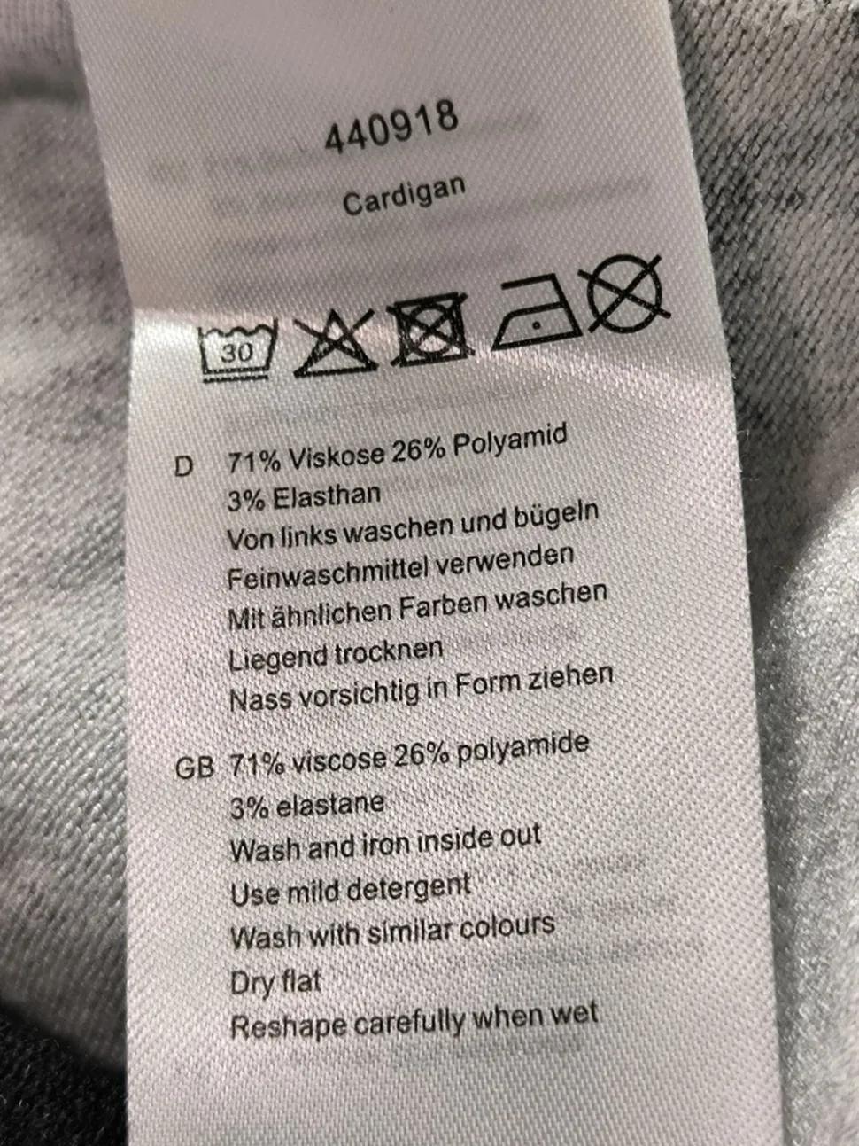 Strick Twin Set Größe 46