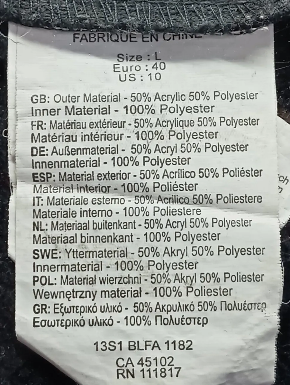 Strickjacke Größe 40