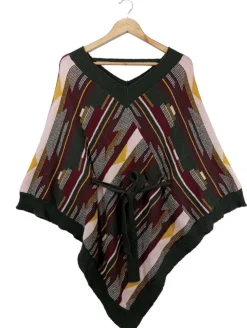 Strickponcho Größe 38