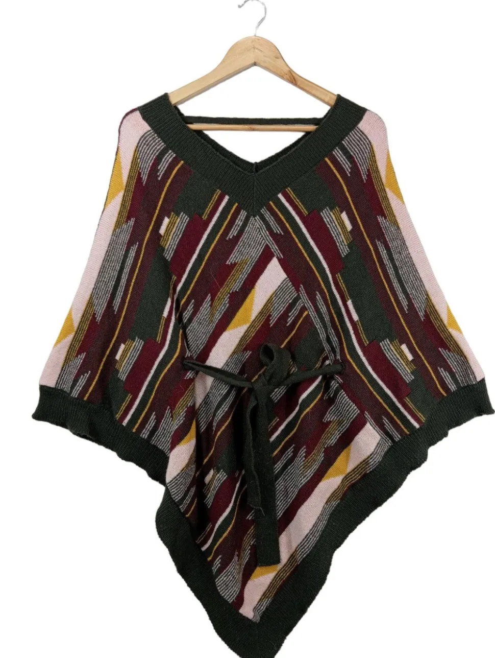 Strickponcho Größe 38