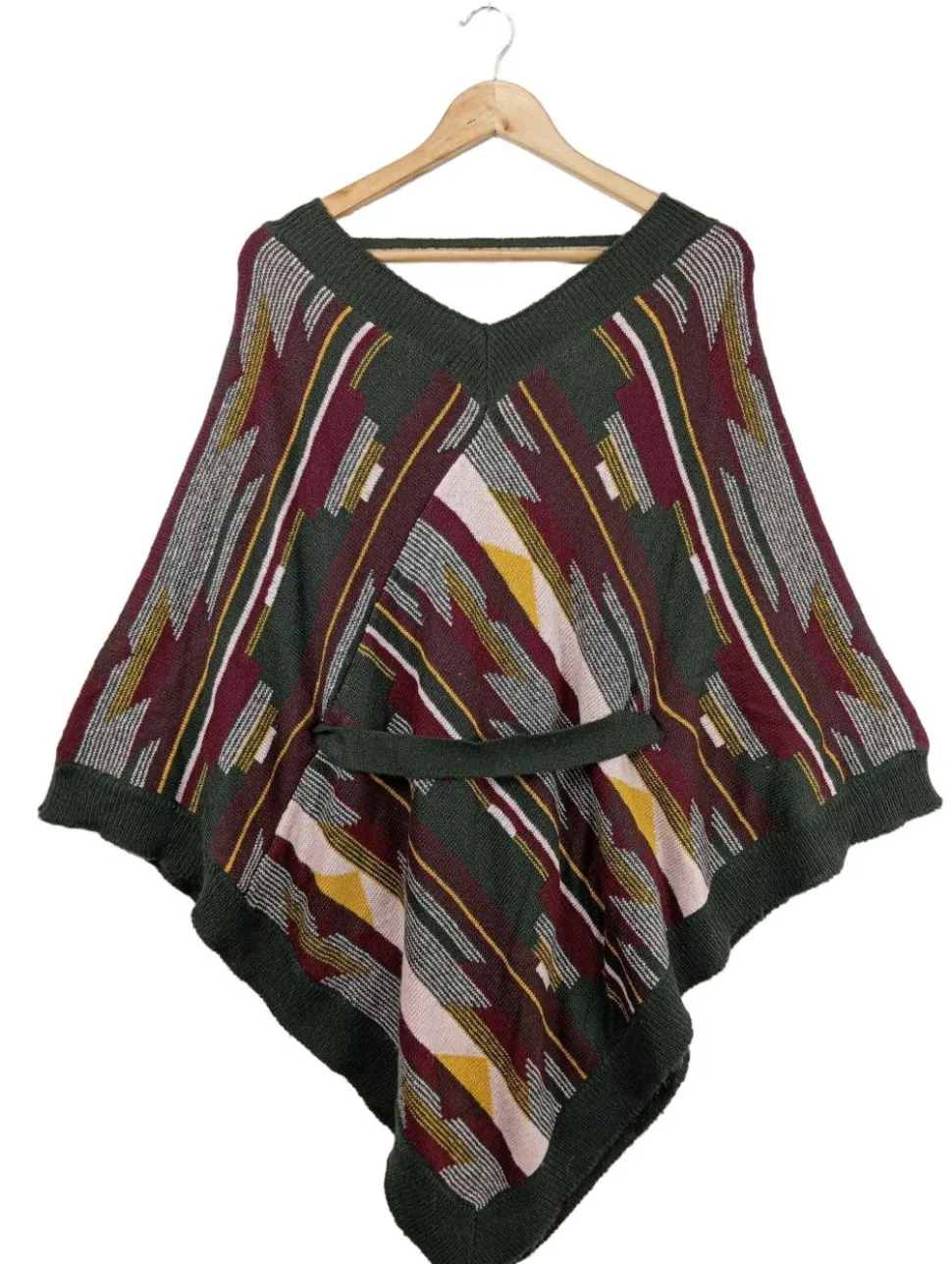 Strickponcho Größe 38