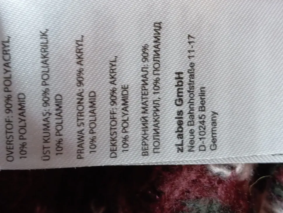 Strickponcho Größe 38