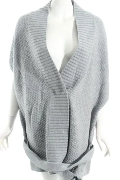 Strickponcho Größe 42