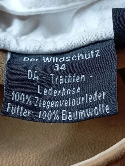 Trachtenlederhose Größe 34