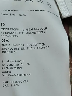 Trachtenschürze Größe 40