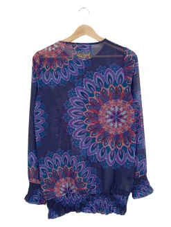 Transparenz-Bluse Größe 34