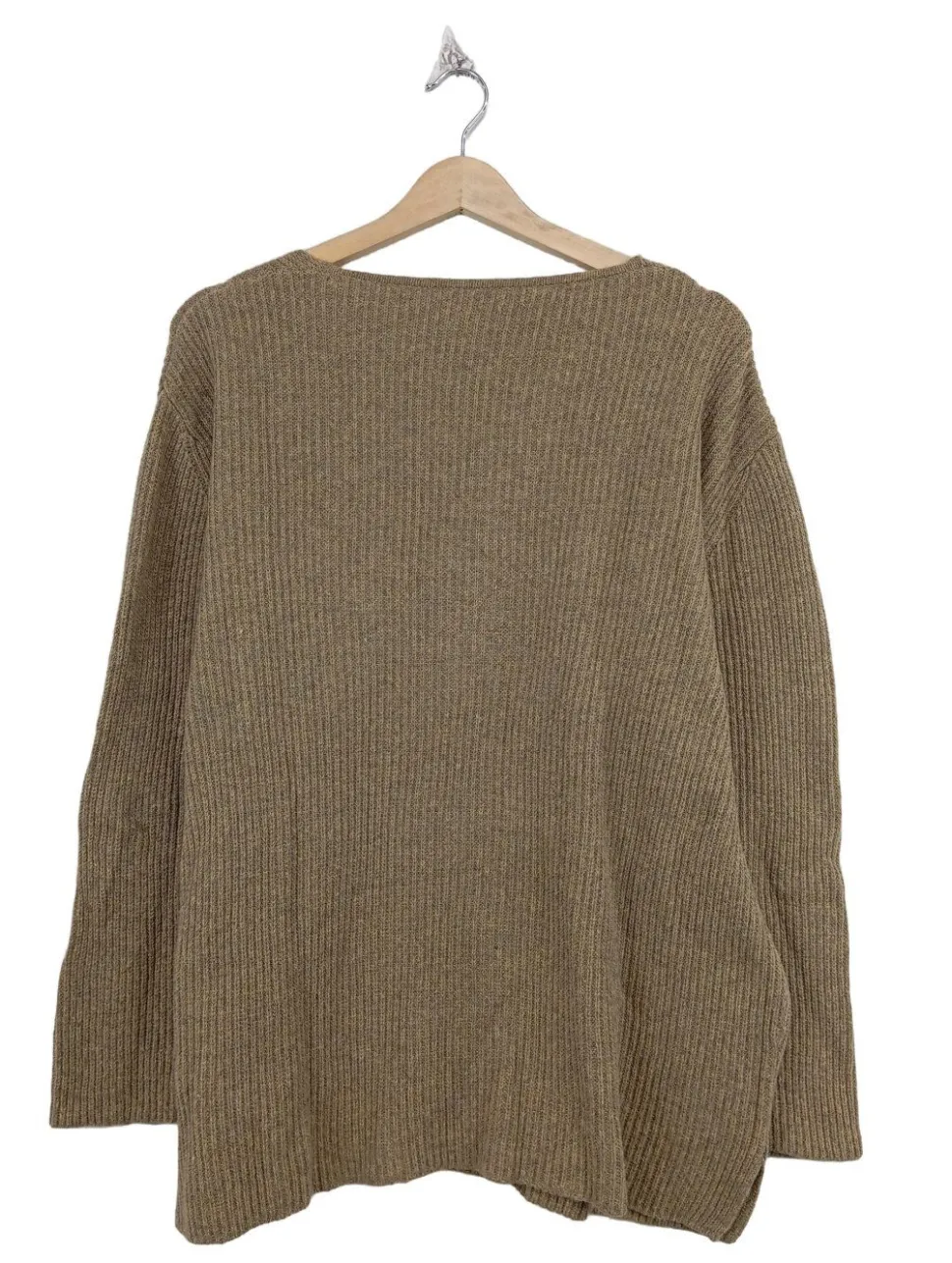 V-Ausschnitt-Pullover Größe 50