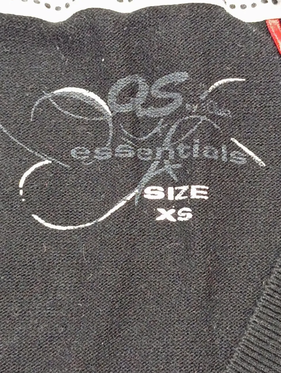 V-Ausschnitt-Pullover Größe 34