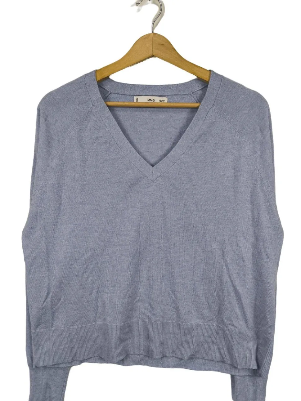 V-Ausschnitt-Pullover Größe 36