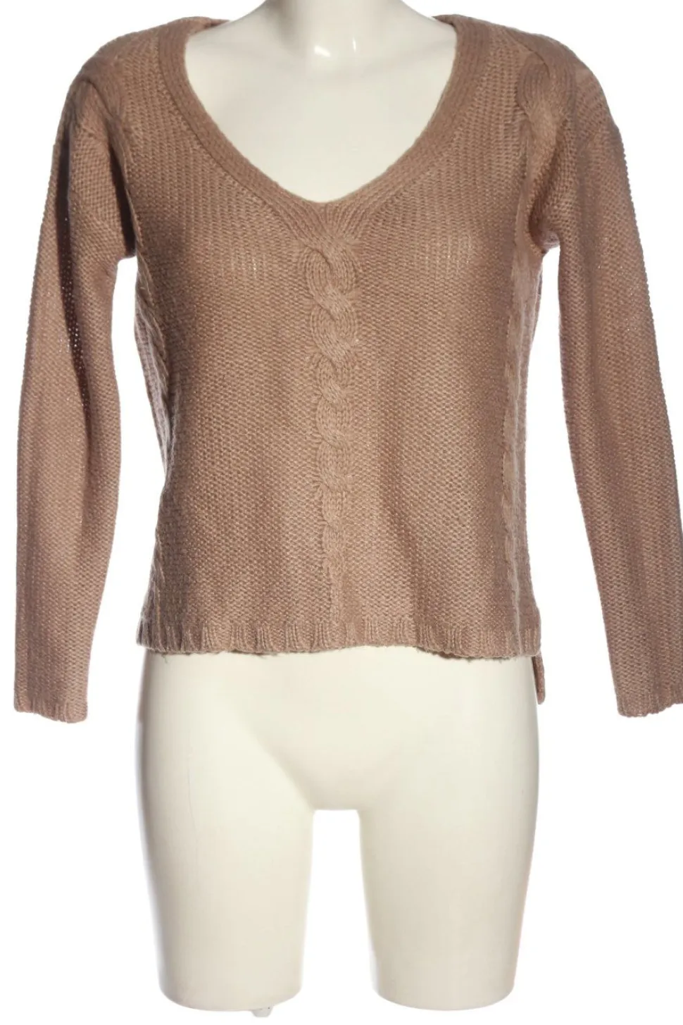 V-Ausschnitt-Pullover Größe 34