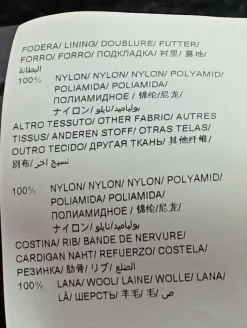 Wollmantel Größe 40